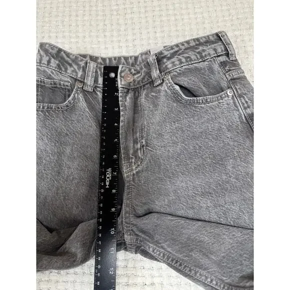 H&M Divided Women’s Jeans Gray Wide Leg - Picture 6 of 8